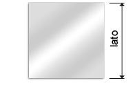 specchi quadrato
